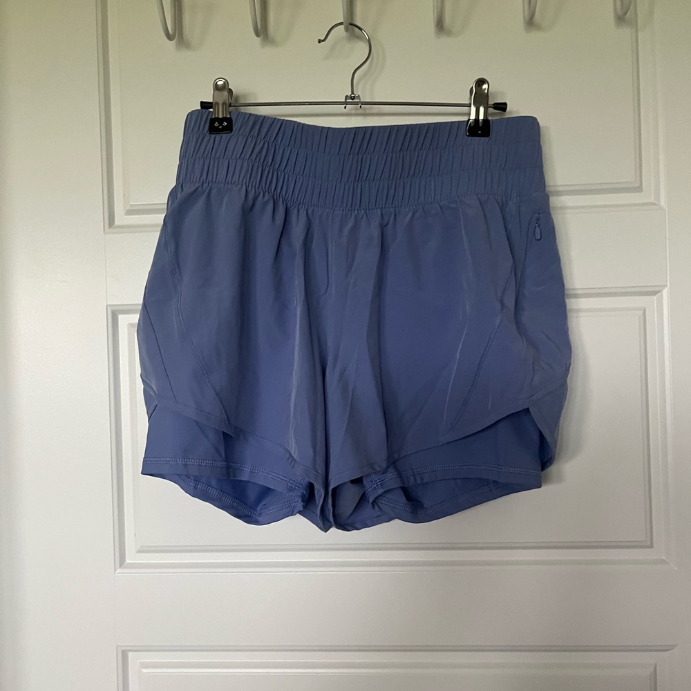 Avia Blue Athletic Shorts Lightweight Relaxed Fit - Picture 2 of 3